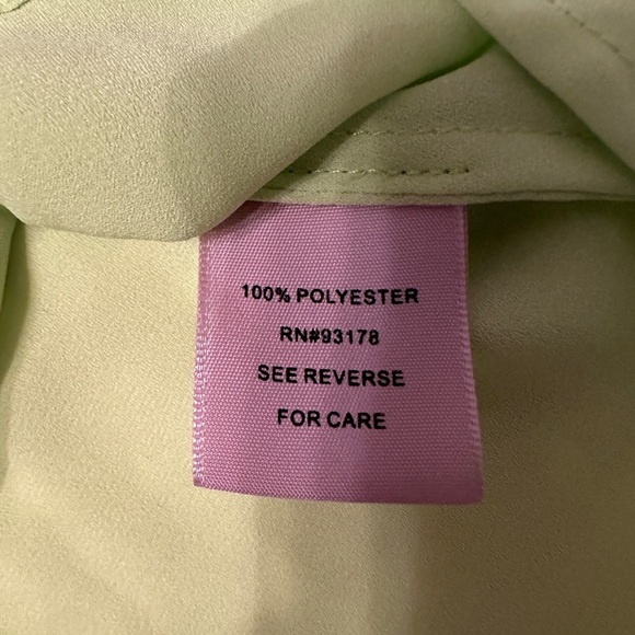 Philosophy Ruffle Short Sleeve Blouse - Size L - Picture 8 of 10